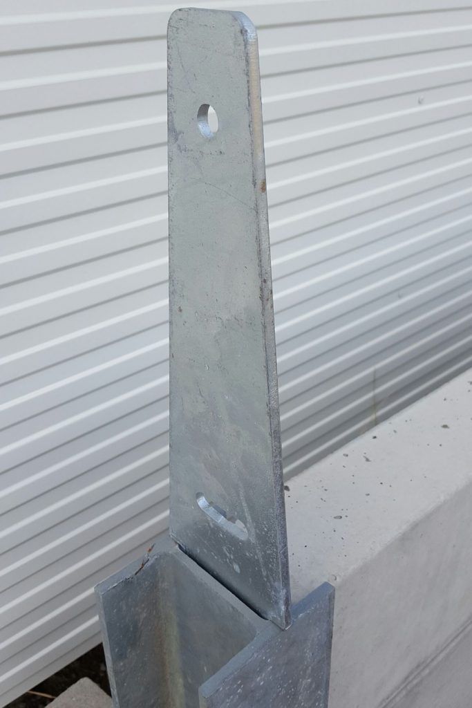 Steel 3mm fence bracket