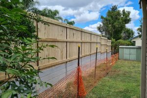 Durawall retaining wall replaced in Norman Park after photo