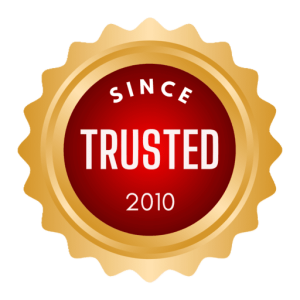 badge trusted since 2010