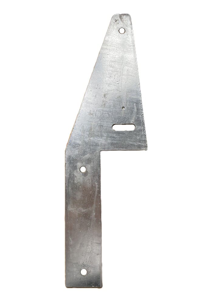 galvanised steel offset fence bracket 3mm and 6mm