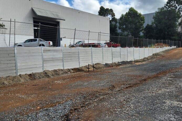Durawall concrete retaining wall in Salisbury featured image